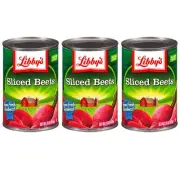 Libby's Canned Vegetables - 3 Pack Canned Sliced Beets