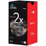 Cardo FREECOM 2X DUO JBL speakers Helmet Headset Intercom FRC2X103 **TWIN PACK**