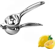 Stainless Steel Lemon Squeezer, Manual Hand Lime Juicers Citrus Juicers, Easy to Extract All Lemon/Citrus Juice, Suitable for Home, Bar