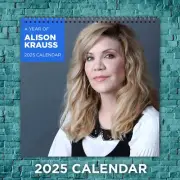Alison Krauss 2025 Country Music Legends Calendar, 12-Month Singer Wall Calendar