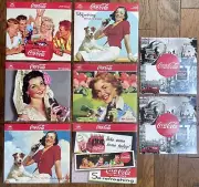 Lot 2014-2020 Coca-Cola Calendars - AMCAL For the Gift of Art Women and Coke