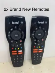 2x Genuine Brand NEW Foxtel IQ5 -IQ4 -IQ3 Voice Bluetooth Remote Control