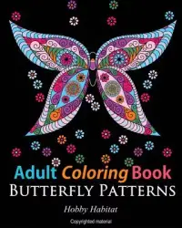 在飛比找博客來優惠-Adult Coloring Books: Butterfl