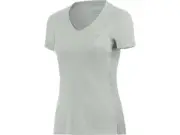 New ASICS Women's Asx Dry Short Sleeve Top, Grey Size XL WR2796T