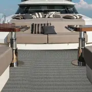 EVA Boat Decking Marine Flooring Mat 2.4*1.15m Boat Floor Mat Sheet Pad Mat USA