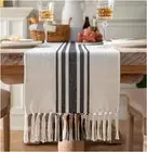 Boho Table Runner for Modern Farmhouse Decor, Dining Table Décor 13 X 72 Inch Lo