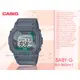 CASIO手錶專賣店 國隆 BLX-560VH-1 BABY-G 衝浪電子女錶 橡膠錶帶 玄鐵灰 潮汐圖 防水200米