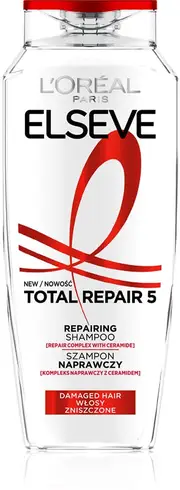 [L´oréal paris] L'Oreal Paris Elvive Total Repair 5 Regenerating Shampoo with Keratin 400 ml