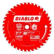Diablo 7-1/4" X 5/8" X 40T Circular Saw Blade