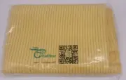Calitime bright Yellow 2 Throw Pillow Covers Shells Soft Corduroy 18 x18" NIP