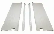 Blum 320H4000C15 White Metabox 16"L X 6" H Drawer Slide Set