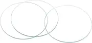 uxcell 6-Pack Watch Crystal Lens Glass 30mm Dia. Round Flat Mineral Replacement Parts for Watchmaker Repair