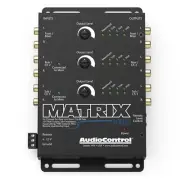 AudioControl Matrix Plus Black Six Channel Line Driver with Remote Level Cont...