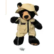 TEDDY MOUNTAIN Fisherman Outfit 16" Clothing Stuffed Animals Build A Bear Plush