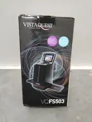 VISTAQUEST VQFS503 STAND ALONE FILM SCANNER 35 MM FILM STRIPS 5 PIX