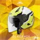 [安信騎士] ZEUS 瑞獅 ZS-612A ZS612A AD9 螢光黃黑 半罩 輕量化 安全帽 內置墨片