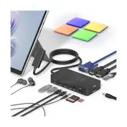 Microsoft Surface Dock, 12-in-1 Triple Displays VGA +Dual HDMI Surface Dock, ...