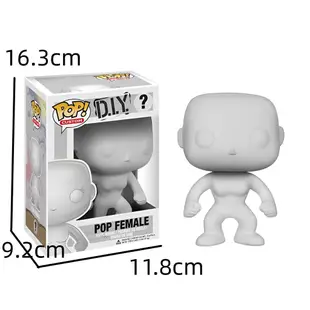 Funko Pop DIY 男女公仔玩具空白定制您自己的生日