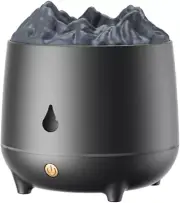 Volcano Flame Diffuser, Aromatherapy Essential Oil Diffuser, 400Ml Ultrasonic Co