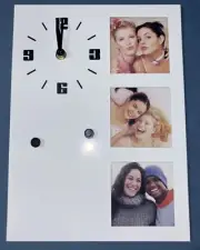 New North Point Home Collection Memories Clock Free Standing Or Wall Hanging