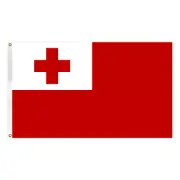 90x60cm TONGA Flag Tongan Flag World Rugby Heavy Duty Both Sides Outdoor Flag
