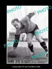 OLD LARGE HISTORICAL PHOTO OF STURT FC SANFL GREAT FRED BLOCH c1966