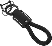 [TEMPNAP] 1 Set Handwoven Cattlehide Keychain Stylish Keychain Accessory for Men for Car Keys Backpacks Purses with Durable Ring and Elegant Design