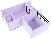 1 Set DIY Miniature Apartment Model Kit Unfinished Scale Architectural Model Material for Visualization and Realistic Detailing Apartment Planning