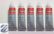 M00199x5-FS MOREZMORE 5 Tubes Amaco Rub 'n Buff SILVER LEAF Wax Metallic Finish