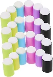 GARIOUANS 24pcs Finger Sponge Kit Soft Comfortable Applicators for Boy Girl Art Versatile Paint Tools for Crafting Drawing Easy to Use Creative