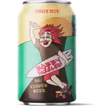 Woolgoolga Brewing Bobby Dazzler Ginger Beer Can 375mL