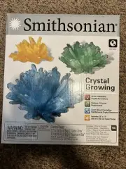 Smithsonian Crystal Growing - Earth Science - New In Box Ages 10 & Up