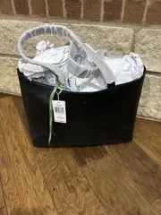 Vera Bradley Hathaway Large Tote - Soft Leather - Moonless Night MSRP $245