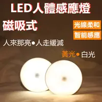 在飛比找蝦皮購物優惠-🔥台灣現貨🔥感應燈 創意圓形感應小夜燈 智能人體感應燈 家居