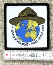 1949, WORLD MOOT BADGE, Reproductions made by WOSM (Bundle 2 Badges)