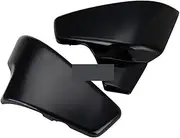 Black Battery Side Cover Motorcycle Compatible with VLX 600 1999-2008 VT 600 C CD Shadow VLX Deluxe STEED400 1999-2007(Black)