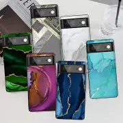 Marble Cover For Google Pixel 8 7 Pro 7A 6A 5 4A Phone Protector Soft TPU Case
