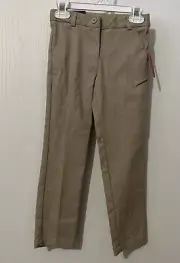 Boys School Uniform Pants New Size 6 Regular & Husky Flat Front Style NEW