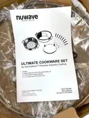 NuWave Ultimate Cookware Set 31120 Steamer Fondue