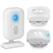 Home Security Wireless Motion Sensor Alarm Driveway Detector Waterproof Outdoor