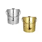 Burning Bucket Fire Basin Fireplace Ash Bucket Burn Barrel Traditional