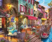 Springbok'S 1000 Piece Jigsaw Puzzle Dolce Vita - Made in USA