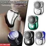 USB Rechargeable Mini-Shaver Pocket Size Portable Electric Shaver Razor For Men