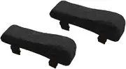 YWJLQH 2X Sponge Armrest Cushion Washable Comfortable Removable Replacement Chair Arm