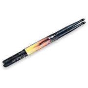 Zildjian 5B Nylon Black Drum Sticks - Play With Fire - Made in USA