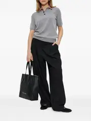[Marni] Marni-Polo In Lana Con Colletto In Velluto-Donna 40 IT