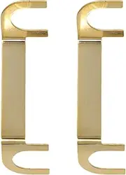 Copper Speaker Wiring Lug – Durable Audio Terminal Connectors, 2pcs Copper Speaker Wiring Lugs, Binding Posts Terminal Cup Connectors, Junction Box Accessories Secure Audio Connections, 5.1x1.4x0.5cm