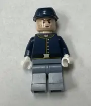 LEGO Lone Ranger Minifigure TLR020 CAVALRY SOLDIER Stubble from 79106