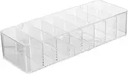 Veemoon Cord Management Box with Lid Compartment Cord Organizer for Desk and Electronics Durable Storage for Cables and Chargers Lightweight and Compact Design