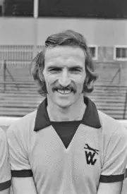 Northern Irish footballer Derek Dougan of Wolverhampton Wanderers F - Old Photo